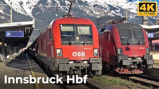 Österreichisch Züge Vlog 268  Innsbruck Hbf 18122023 [upl. by Alahc]