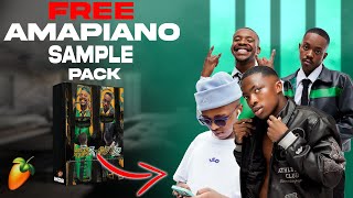 🏮FREE🏮ALL NEW EXCLUSIVE AMAPIANO SAMPLE PACK 2024 🔥🦎🎹 Royal MusiQ  Shakes amp Les Sample Pack [upl. by Vatsug]