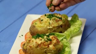 quotPapas rellenas gratinadasquot imposible no tentarse con este plato [upl. by Uohk]