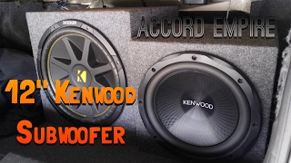 Buying a 12quot Kenwood Subwoofer Off Offer Up  Does it Work [upl. by Bannasch]