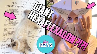 How To Make A HUGE HEXAFLEXAGON [upl. by Ellehsor44]