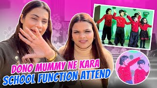 DONO MUMMY NE KARA SCHOOL FUNGTION ATTEND  Chiku Malik Vlogs [upl. by Sredna]