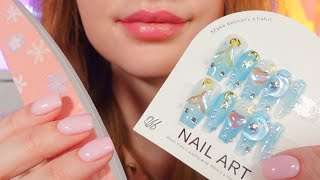 asmr nail salon 💅🏻 [upl. by Kern]