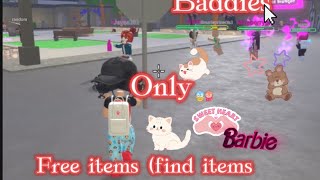 BADDIES BUT ONLY ITEMS YOU FIND [upl. by Inaej]