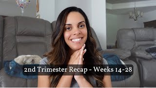 Second Trimester Recap  Weeks 1428  Gender Reveal [upl. by Cassandre410]