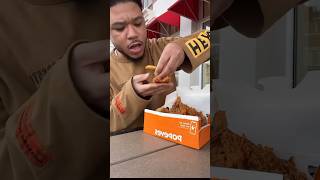 Chicken skin and fries popeyes [upl. by Imef645]