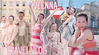 VIENNA AUSTRIA FAMILY TRAVEL VLOG 🇦🇹 WITH LOTS OF SIGHTSEEING OF MOST BEAUTIFUL PLACES 💖 LINDIESS [upl. by Yrogerg]