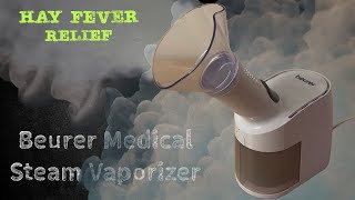 Cough amp Colds  Beurer Medical Steam Vaporizer Inhaler Review Unboxing How to use [upl. by Anawd]