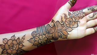 New style back hand mehndi designEasy latest mehndi designMehndi ka designMehndi [upl. by Violetta]