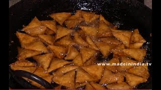 Yammy and Testy Snack Recipe  SMALL SAMOSA MAKING  Irani Samosa Recipe  Onion Samosa Making [upl. by Gray]