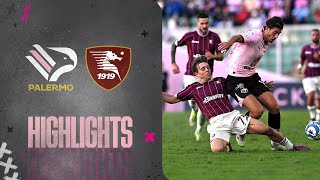 PalermoSalernitana 01 HIGHLIGHTS 8ª giornata Serie B 2425 [upl. by Adnawat]