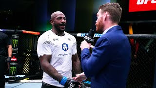 Khalil Rountree Jr Octagon Interview  UFC Vegas 83 [upl. by Henke]