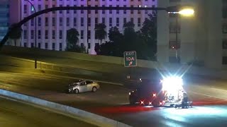 Florida Drunk Driver Crashes Into Exit Ramp Attenuator amp A Convenient Ambulance [upl. by Johnsten]