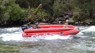 Jet Boating the Wairaurahiri River Western Southland [upl. by Turino958]