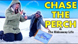 CHASE THE PERCH Yellow Perch Ice Fishing Tournament On Lake Superior [upl. by Gosser]