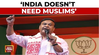 Jharkhand Election Assam CM Himantas Controvesial Statement  India Doesnt Need Muslims [upl. by Avril]