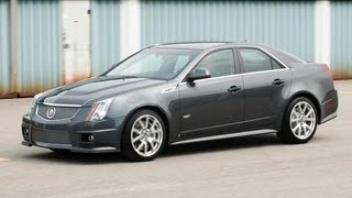 2009 Cadillac CTSV Automatic Tested  CAR and DRIVER [upl. by Itsrejk]