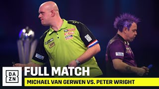 FULL MATCH  Michael van Gerwen vs Peter Wright 201920 Darts World Championship [upl. by Aniger]