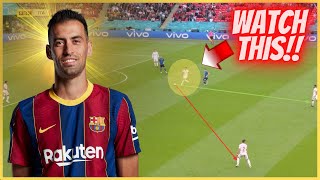 How to be the PERFECT REGISTA like Sergio Busquets [upl. by Leciram]