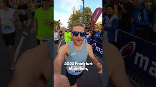 A Marathon in 60 Seconds  How hard was it  Frankfurt Marathon 2022 [upl. by Nasho]