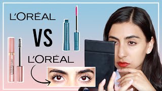 ¿Qué rímel es mejor VOLUMINOUS LASH PARADISE VS TELESCOPIC LOREAL [upl. by Aihsenad]