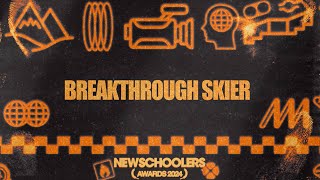 Newschoolers Awards  2023 Breakthrough Skier  The Nominees [upl. by Ellinej]