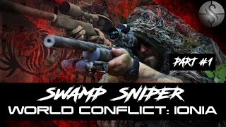 Airsoft Sniper World Conflict  Swamp Sniper [upl. by Eitten161]