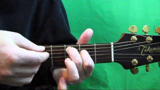 How To Play The C Major 7 Guitar Chord  Cmaj7 Chord Guitar Tutorial [upl. by Sidman]