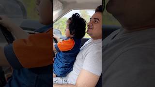 Raanya drive 🚗 कर रही है या Papa 😂 comedyshorts car trendingshorts [upl. by Modeste]