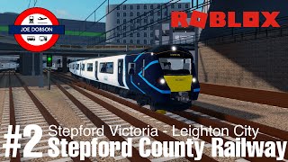 Roblox  Stepford County Railway V18  Stepford Victoria  Leighton City  Class 707 [upl. by Cinomod]