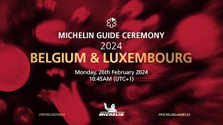 Discover the MICHELIN Guide restaurant selection in Belgium amp Luxembourg for 2024 [upl. by Eurd258]