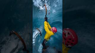 How climbers extract water from mountain shortsvideo [upl. by Aicyla]