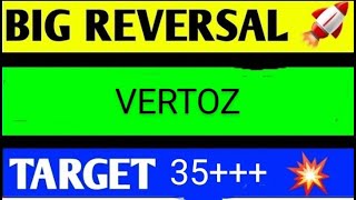 Vertoz share latest news vertoz share latest news today vertoz share target today [upl. by Navillus]