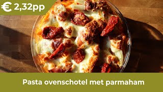 Pasta ovenschotel Donnie Dinsdag Hoe maak je [upl. by Lupien36]