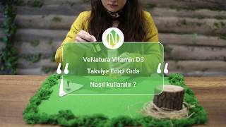 VeNatura Vitamin D3 Takviye Edici Gıda Nasıl Kullanılır [upl. by Akram]