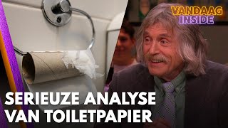 Johan doet serieuze analyse van toiletpapier Er zit heel erg verschil in de zachtheid [upl. by Oyam]