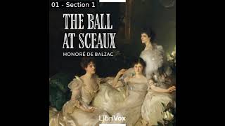 The Ball at Sceaux by Honoré de Balzac read by Bruce Pirie  Full Audio Book [upl. by Bunce]