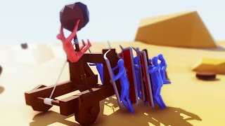 CATAPULTS DESTROY EVERYTHING  Totally Accurate Battle Simulator 7 [upl. by Laurella35]