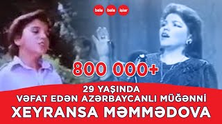 29 yaşında vəfat edən azərbaycanlı müğənni [upl. by Ahsaten]