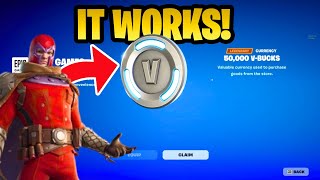 HOW TO GET FREE VBUCKS IN FORTNITE SEASON 3 [upl. by Eirehs922]