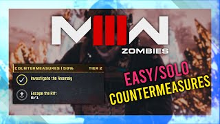 Countermeasures Act 4 Story Mission  MW3 Zombies GUIDE  QuickSolo  MWZ Mission Tutorial [upl. by Aciria]