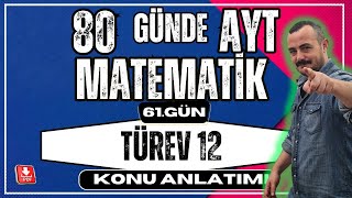 🟥 TÜREV 12 ✅ Mutlak Değer Fonksiyonun Türevi  80 Günde AYT Matematik  AYT Matematik Kampı [upl. by Netty]