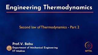 Second law of Thermodynamics  Part 2 [upl. by Erdnad]