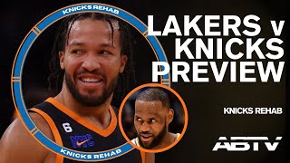 LIVE Knicks vs Lakers Preview  Knicks Rehab [upl. by Persis]