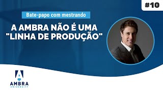 A Ambra não é uma quotlinha de produçãoquot  Rafael Schveitzer [upl. by Aerdnaid]