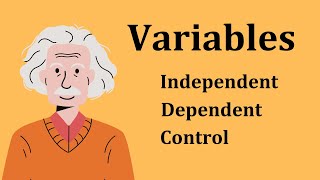 IndependentDependent and Control Variables [upl. by Bahe]