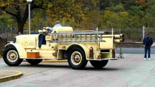 Monessen Fire Department Station No1 1923 Seagrave Metropolite Fire Engine [upl. by Clardy]