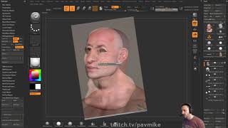 062 ZBrush Spotlight PolyPainting Skin From Photos [upl. by Eliath]