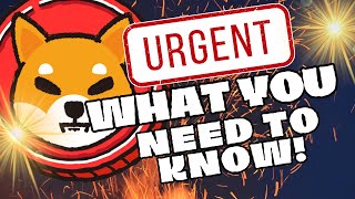 URGENT ⛔️ SHIBA INU COIN DOGECOIN BONK AND ETHEREUM  BIG UPDATE BEST CRYPTOS TO BUY NOW [upl. by Sipple517]