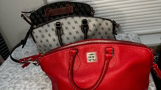 Part 2 of Satchel September with Dooney amp Bourke Domed Satchels [upl. by Evan]